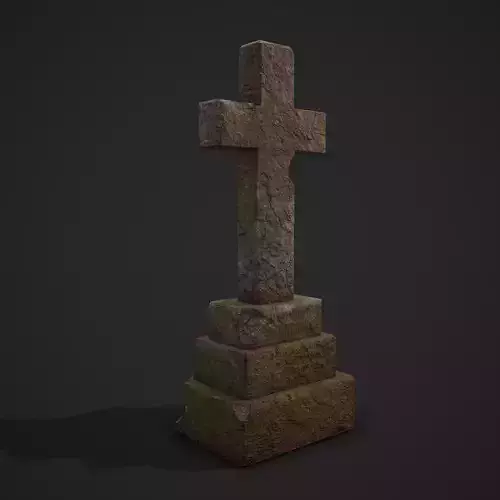 Medieval Cross Tombstone