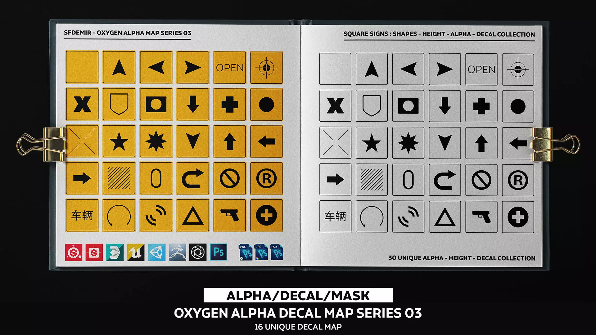 Oxygen Alpha - Decal Map Series 03 - Collection Texture_0