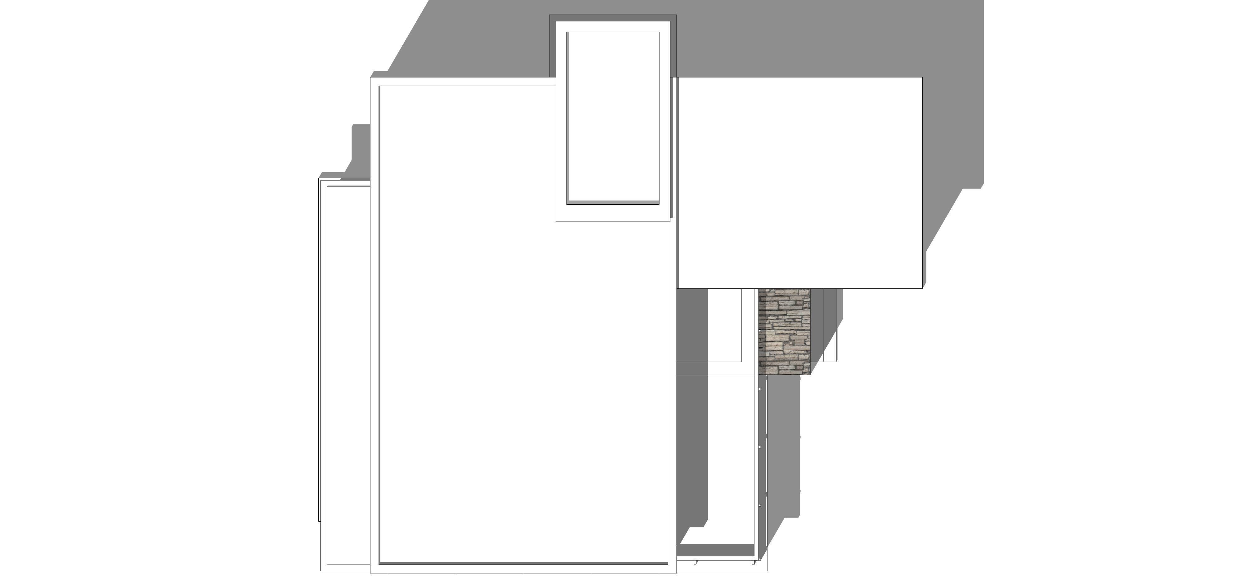 Villa A Sketchup 3D model_2