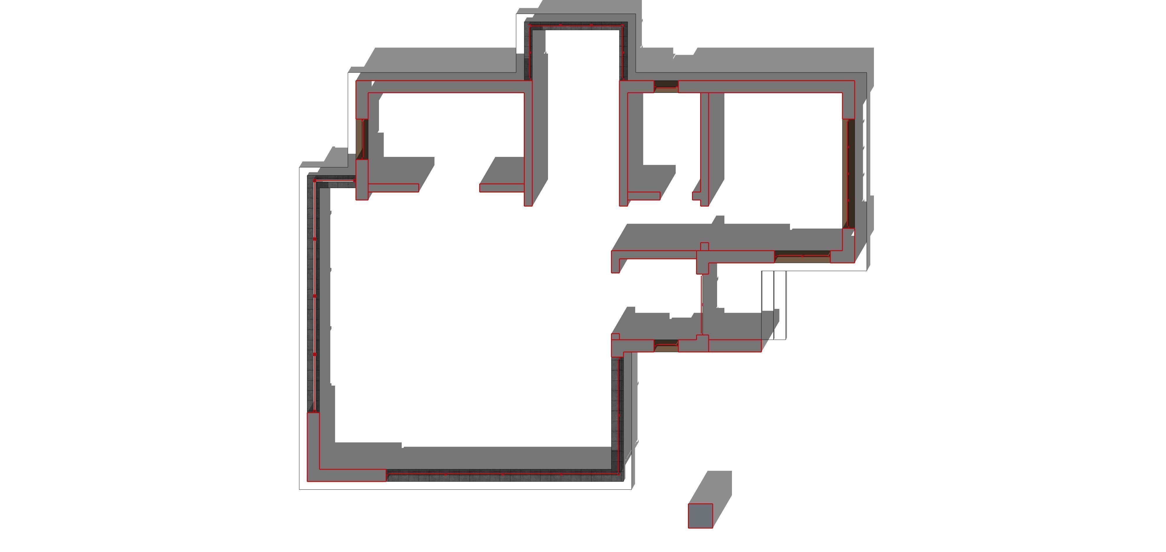 Villa A Sketchup 3D model_13