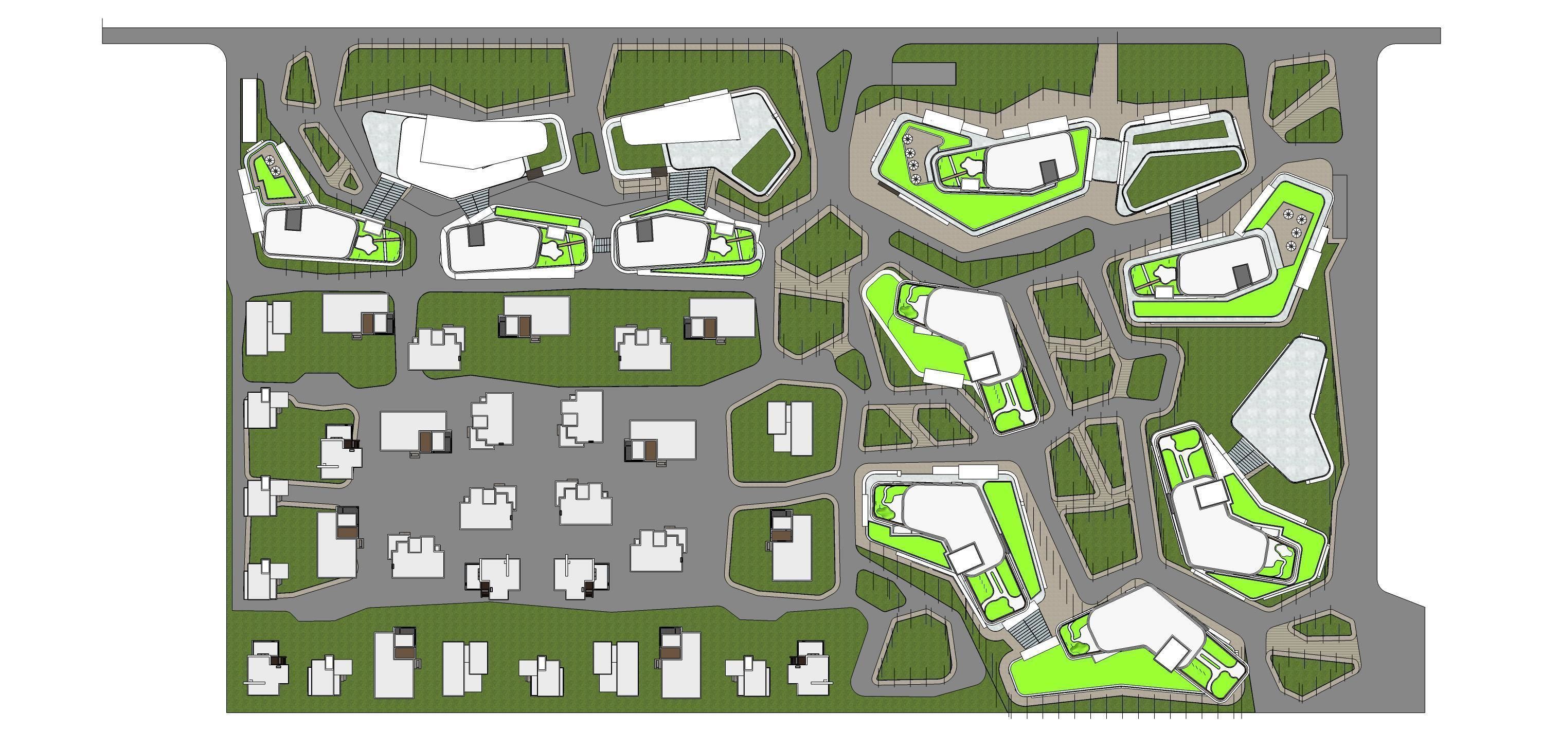 Complex Sketchup 3D model_2