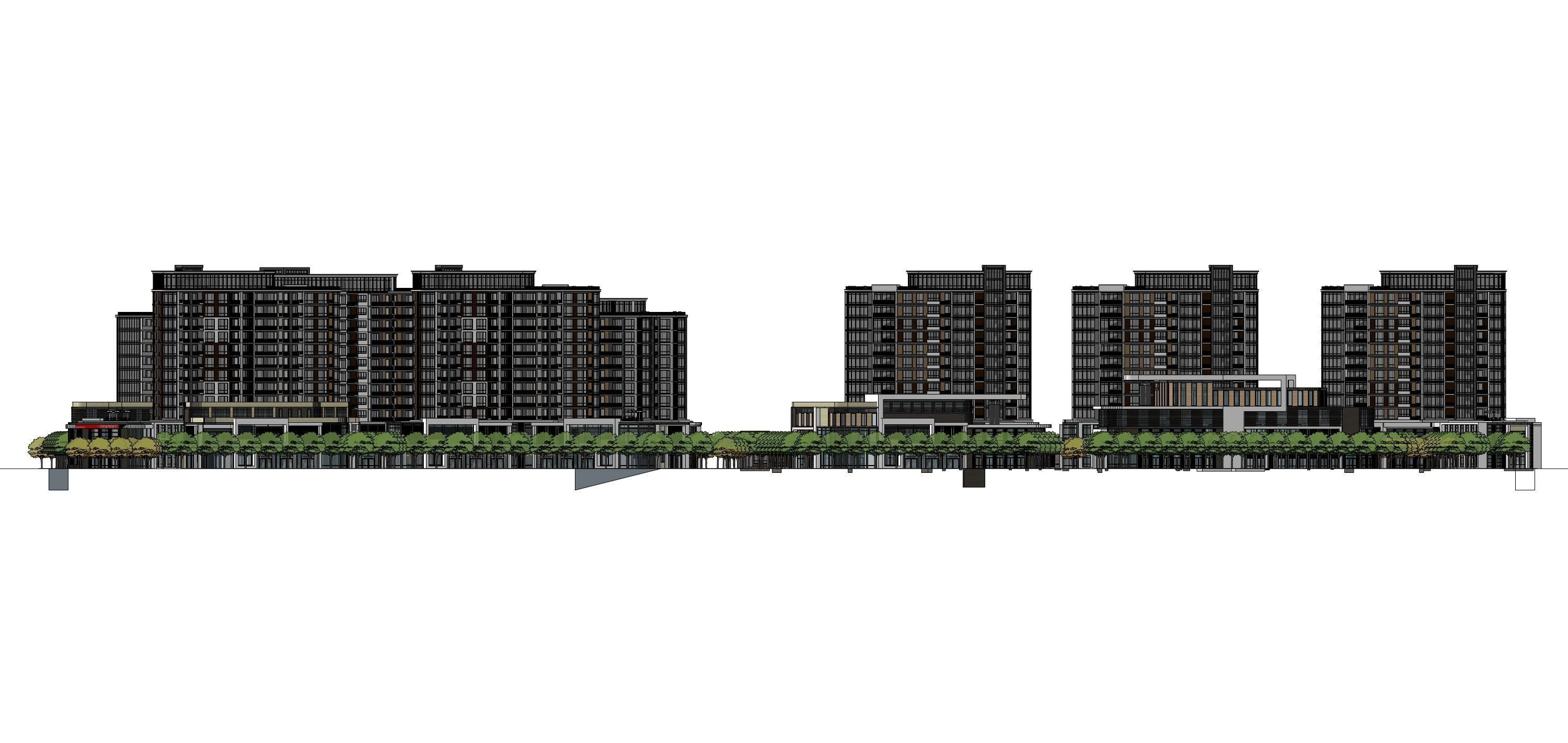 Complex Sketchup 3D model_8