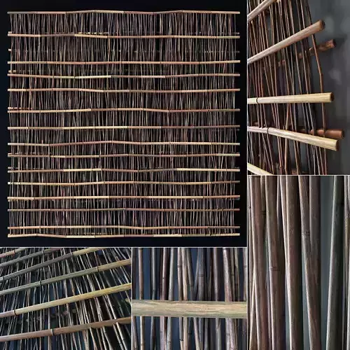 Bamboo branch decor n25