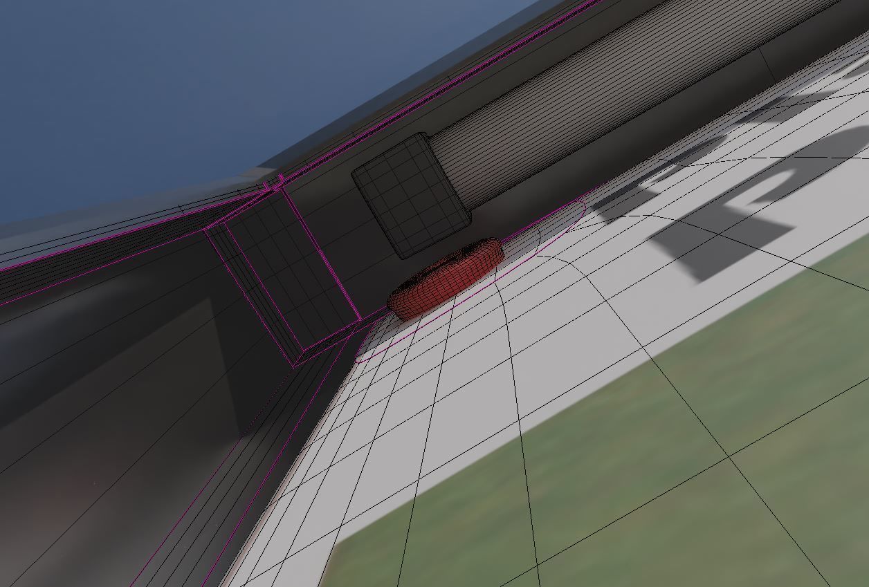 Outdoor Poster Showcase with Light High-Poly 3D model_5