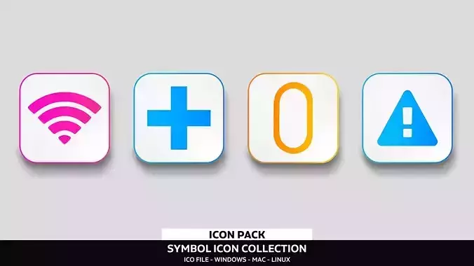 Symbol Icon Collection PSD ICO PNG - Collection