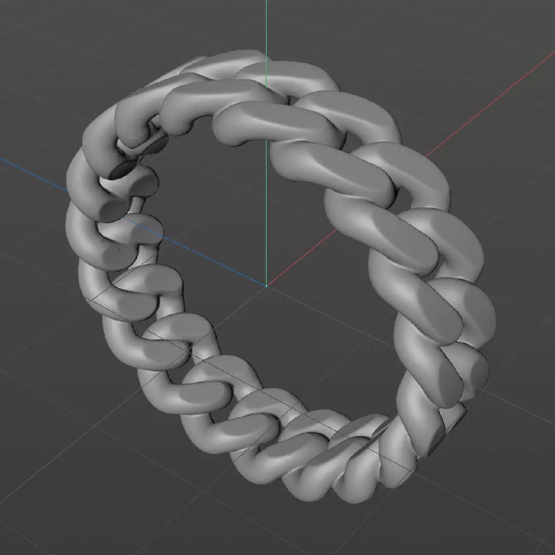 Cuban RIng 1 - 3D print model 3D print model_0