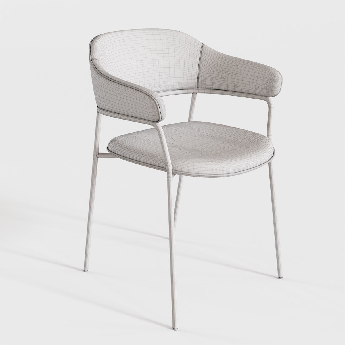 Connubia CB2111 Signorina Chair 3D model_7