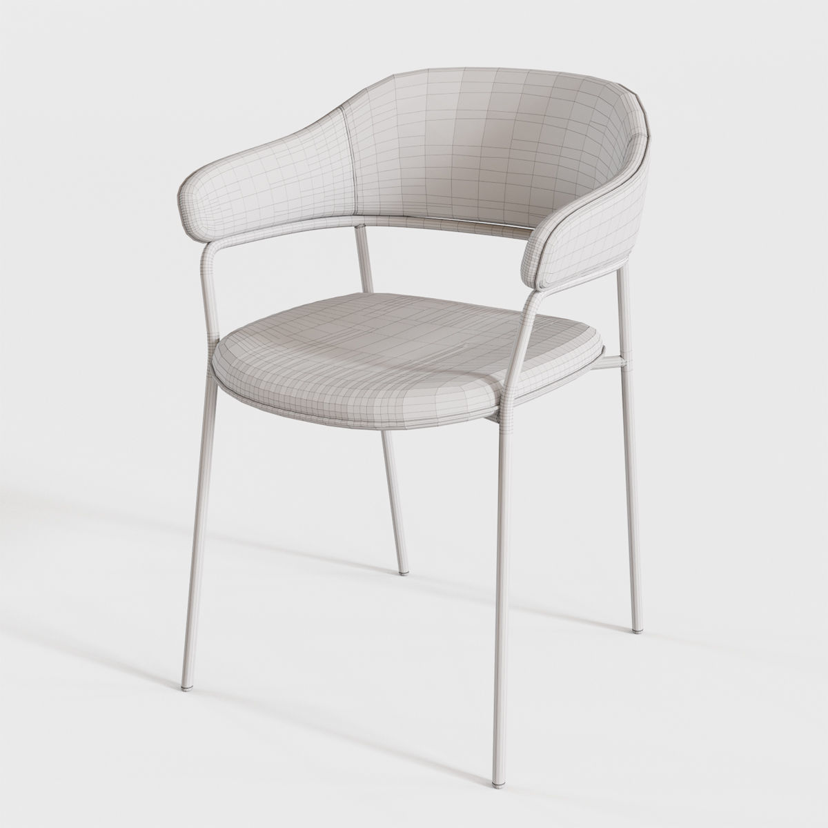 Connubia CB2111 Signorina Chair 3D model_6