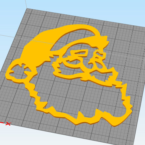 CHRISTMAS WALL DECORATION 3D print model_1