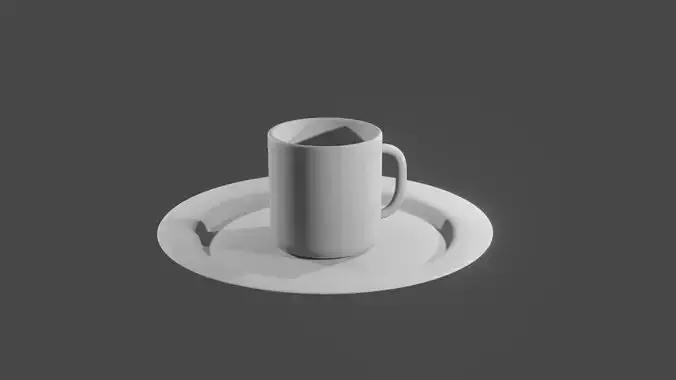 Cup and Plate