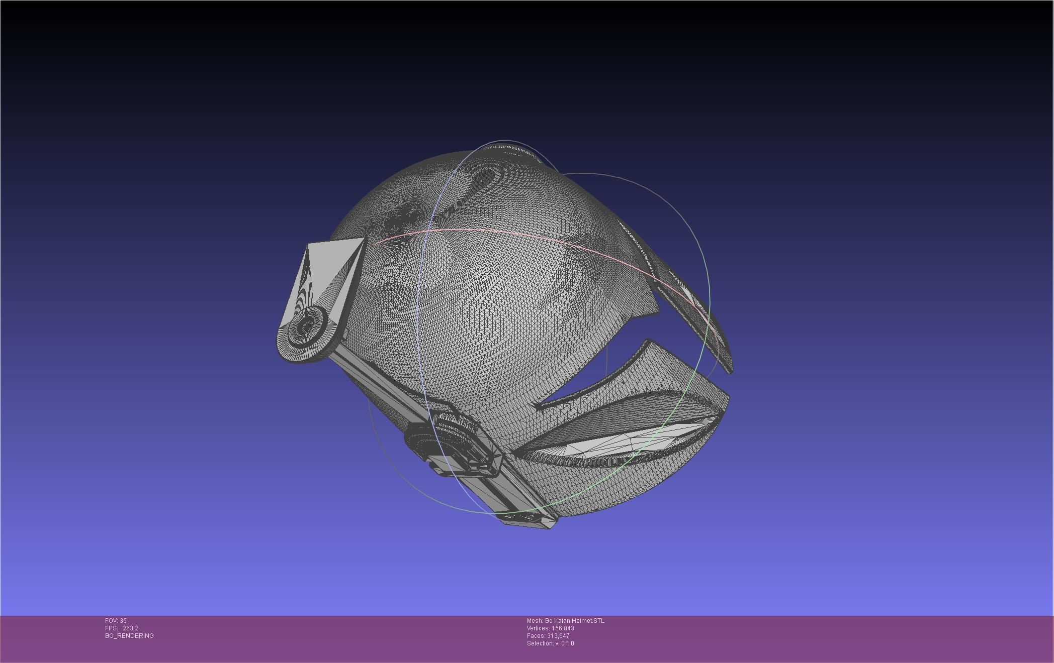 Star Wars The Mandalorian Bo-Katan Helmet Printable Model 3D print model_130