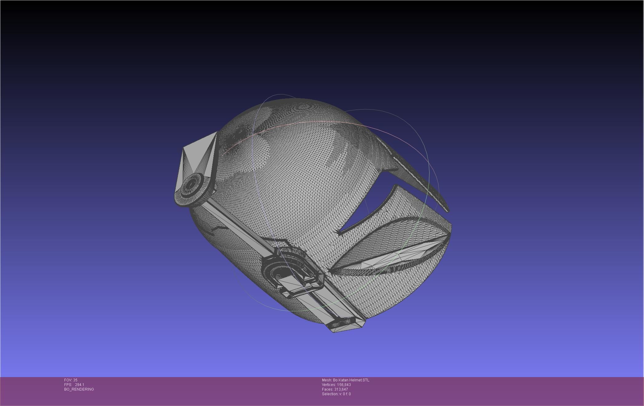 Star Wars The Mandalorian Bo-Katan Helmet Printable Model 3D print model_131