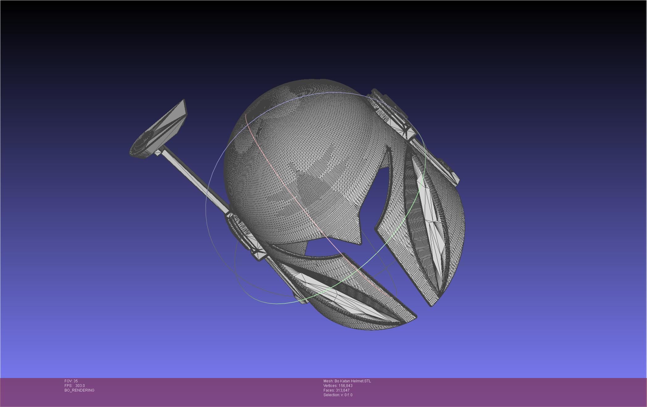 Star Wars The Mandalorian Bo-Katan Helmet Printable Model 3D print model_126