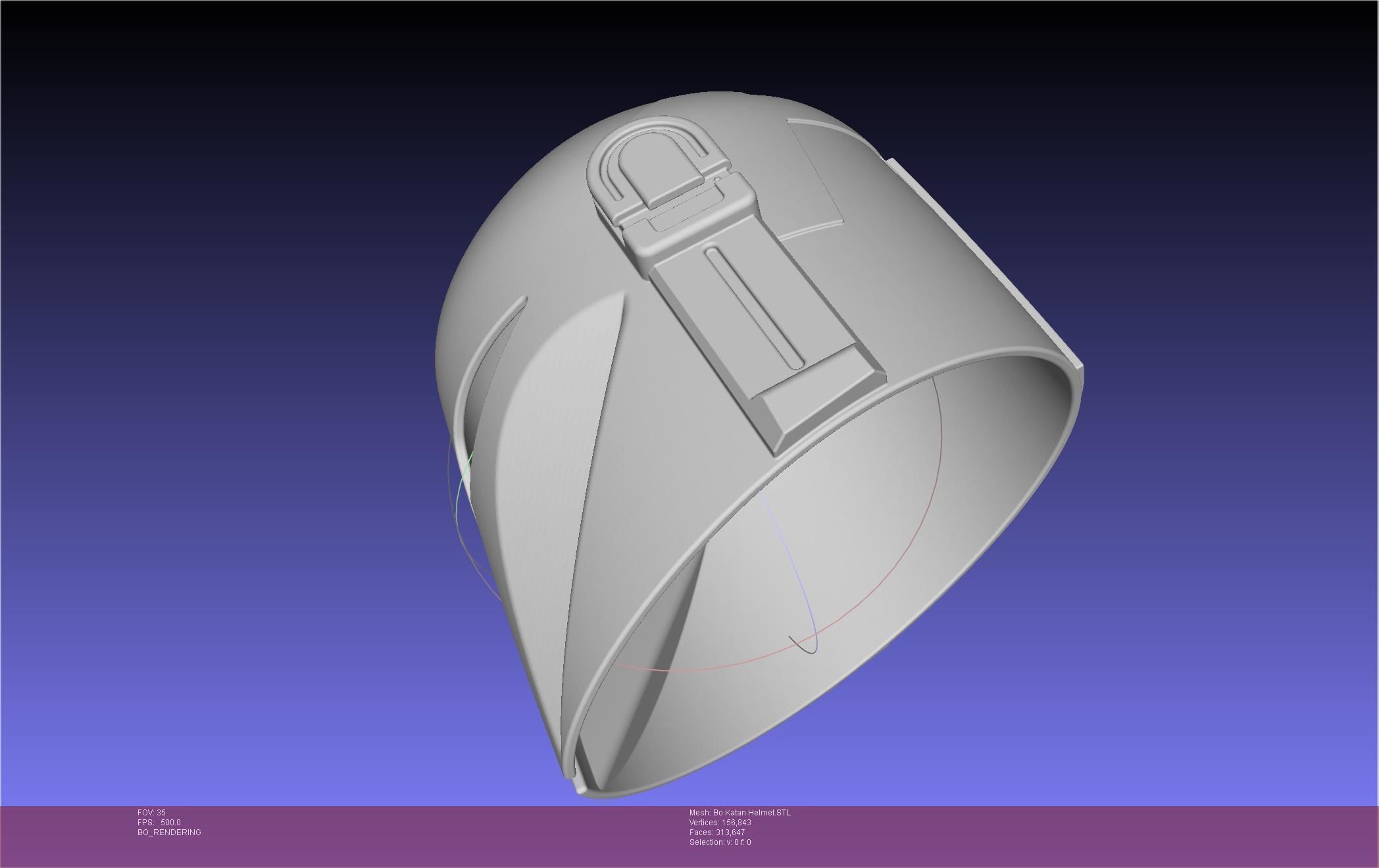 Star Wars The Mandalorian Bo-Katan Helmet Printable Model 3D print model_148