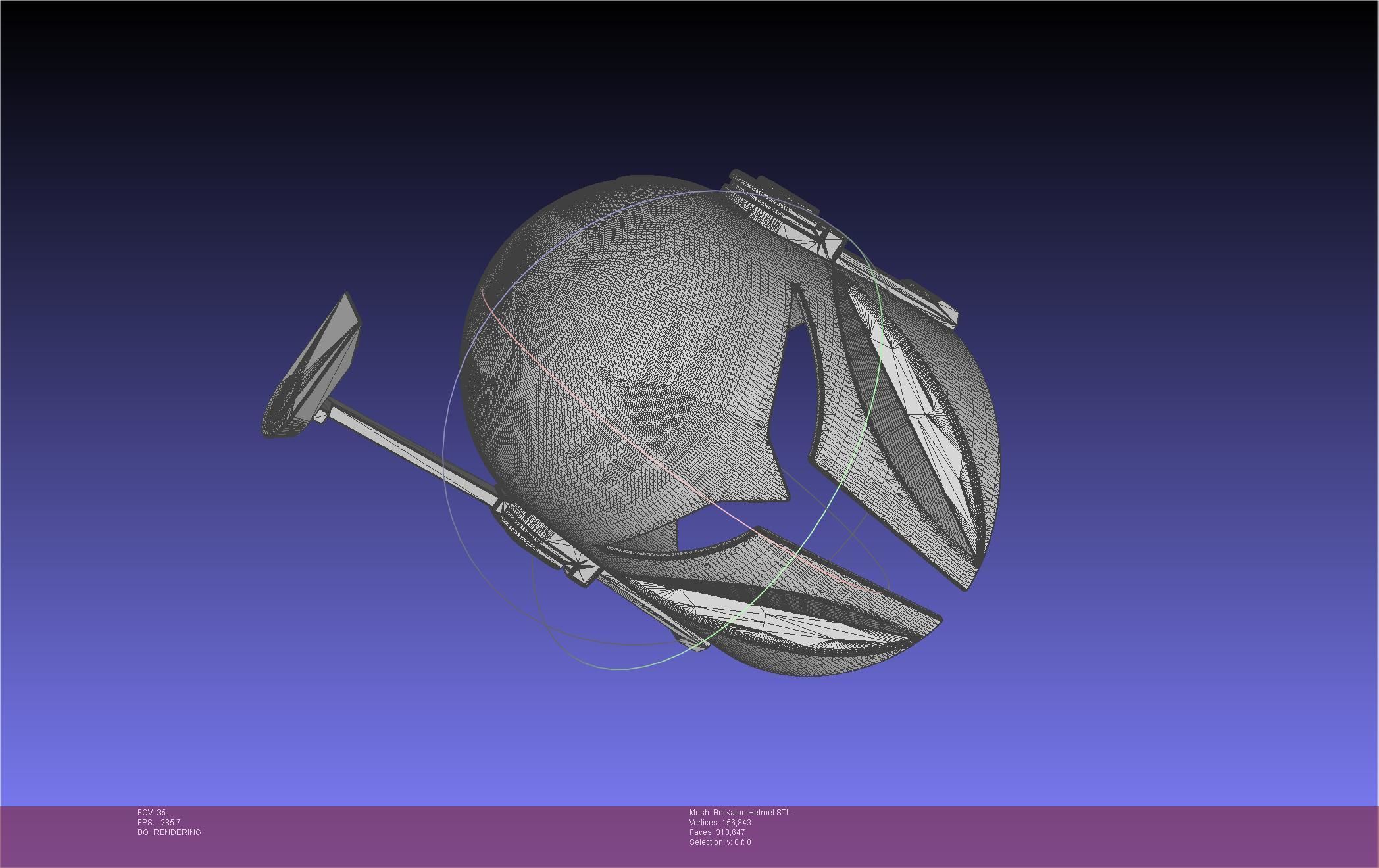 Star Wars The Mandalorian Bo-Katan Helmet Printable Model 3D print model_132