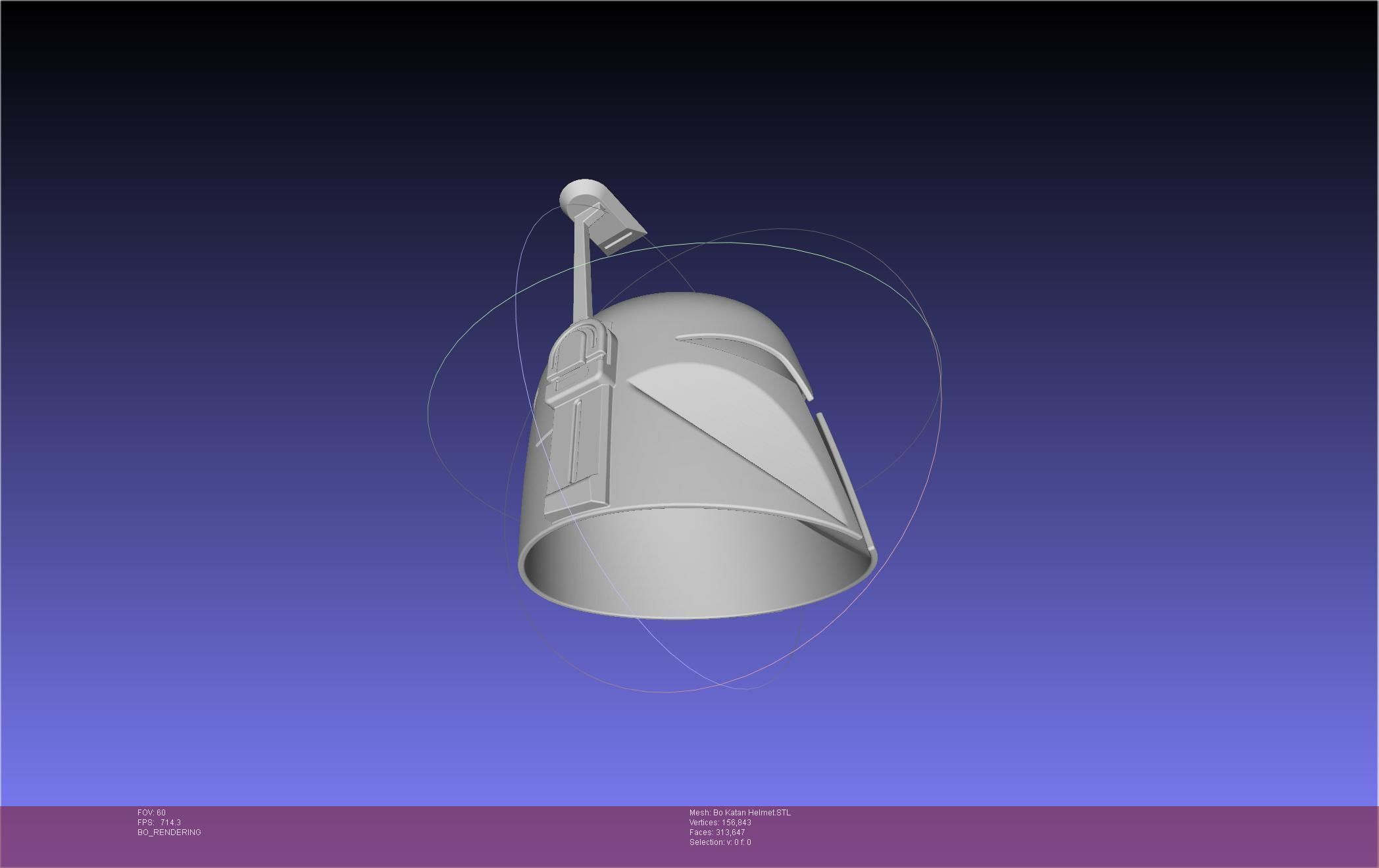 Star Wars The Mandalorian Bo-Katan Helmet Printable Model 3D print model_106