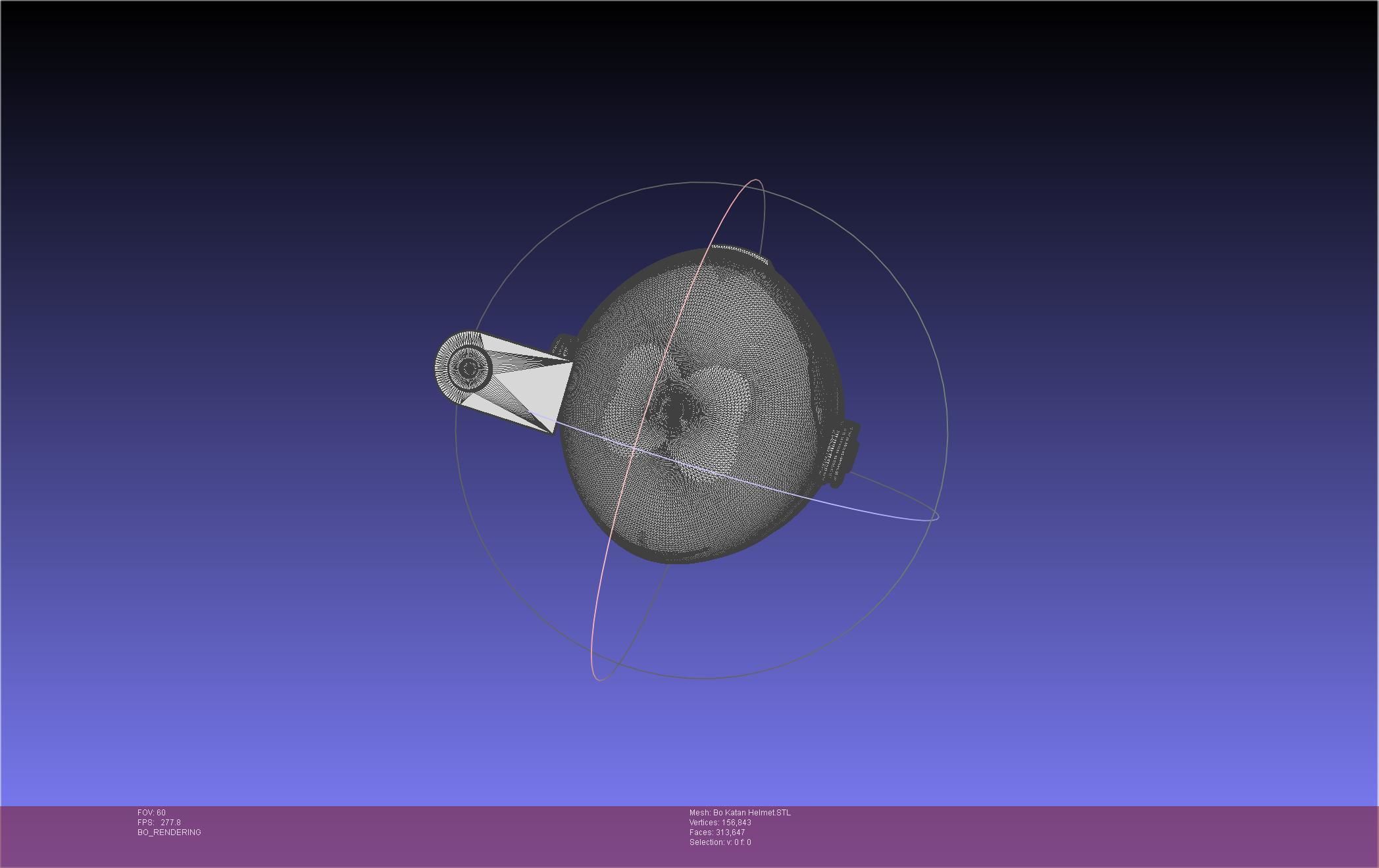 Star Wars The Mandalorian Bo-Katan Helmet Printable Model 3D print model_115