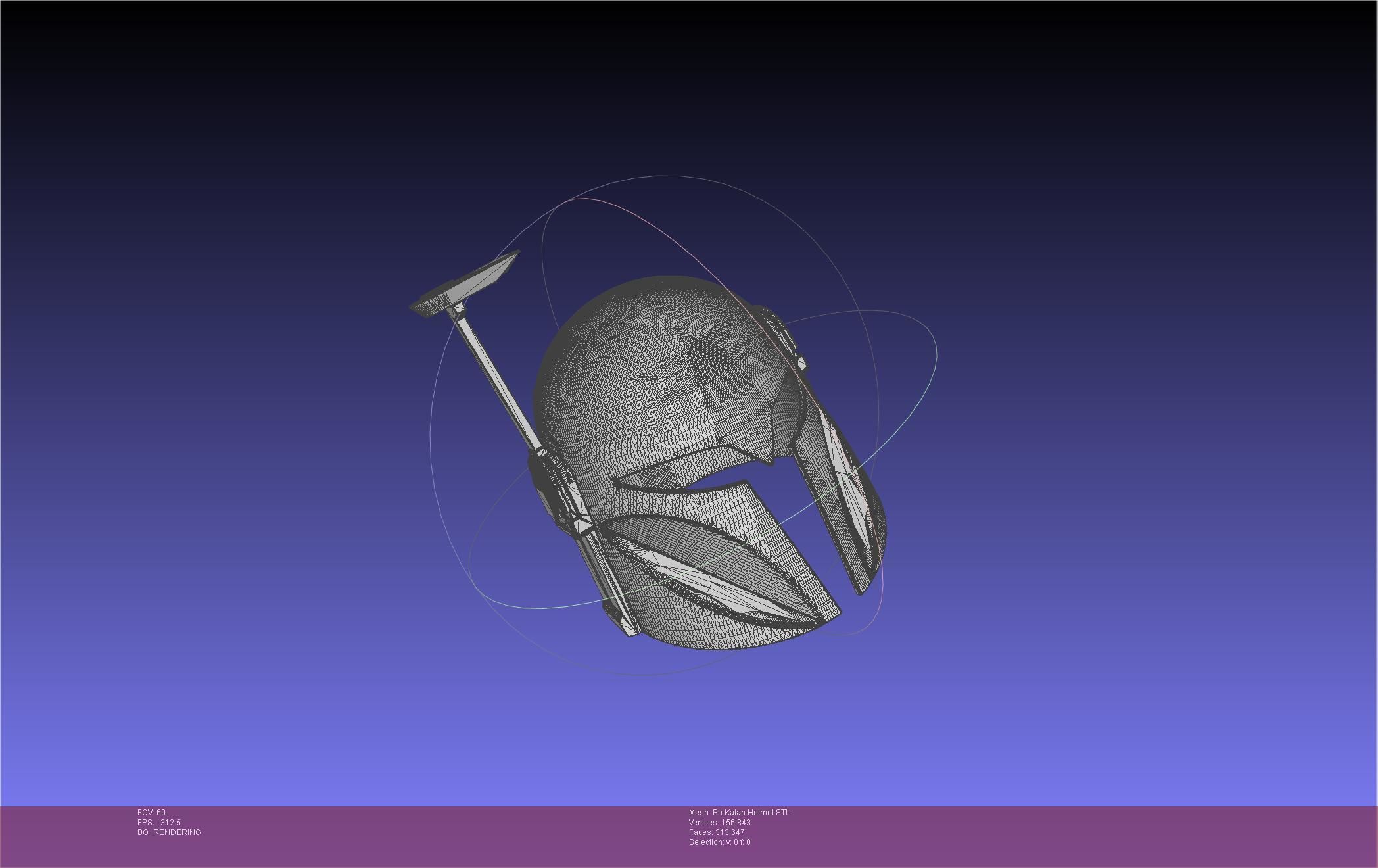 Star Wars The Mandalorian Bo-Katan Helmet Printable Model 3D print model_3