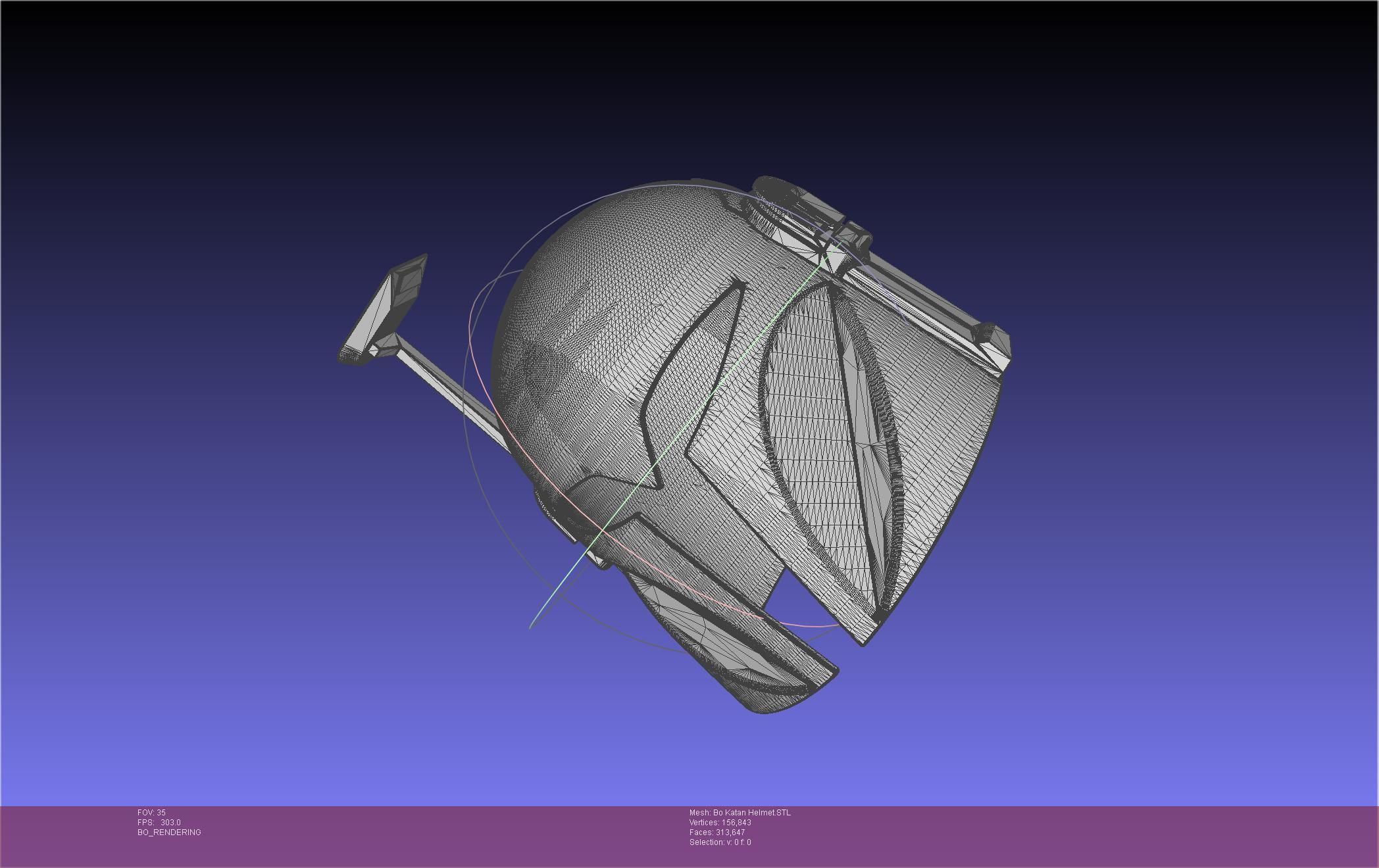 Star Wars The Mandalorian Bo-Katan Helmet Printable Model 3D print model_133