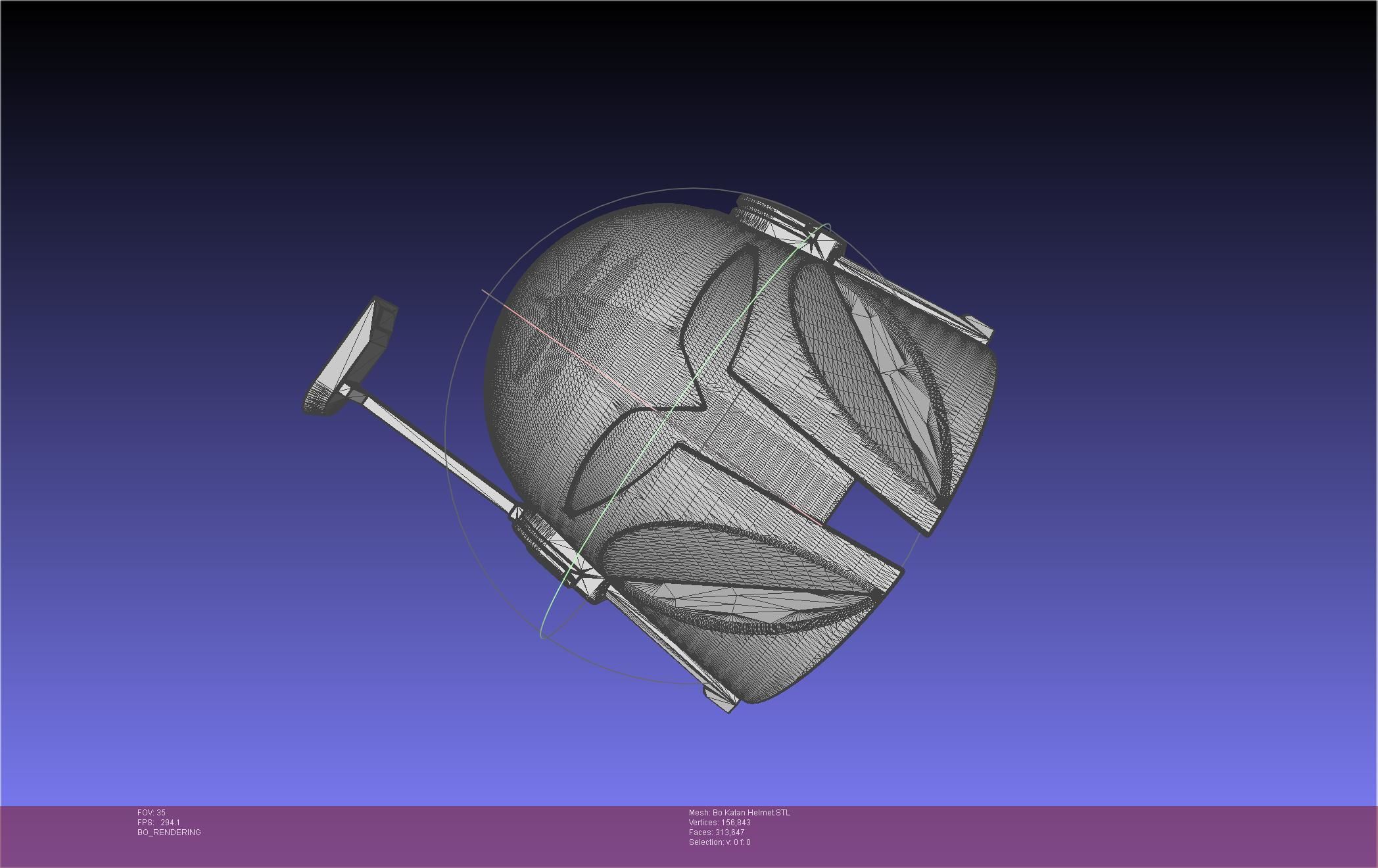 Star Wars The Mandalorian Bo-Katan Helmet Printable Model 3D print model_134