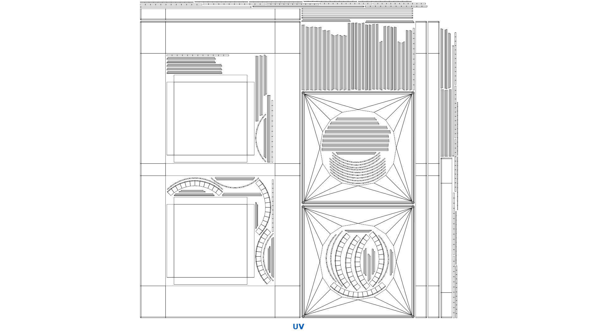 Manhole 2A Low-poly 3D model_7