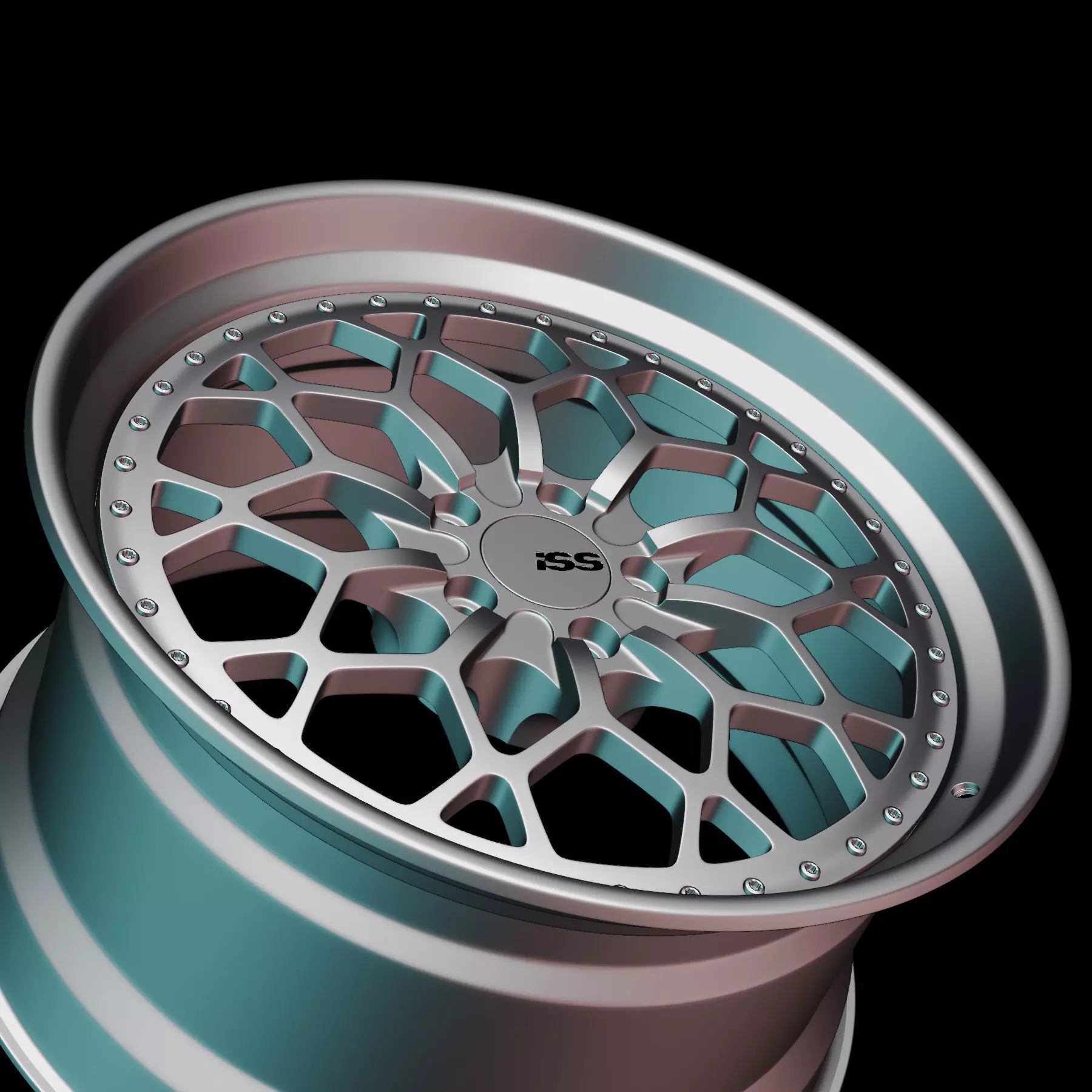 ISS forged snowflake spec B 3D model_0