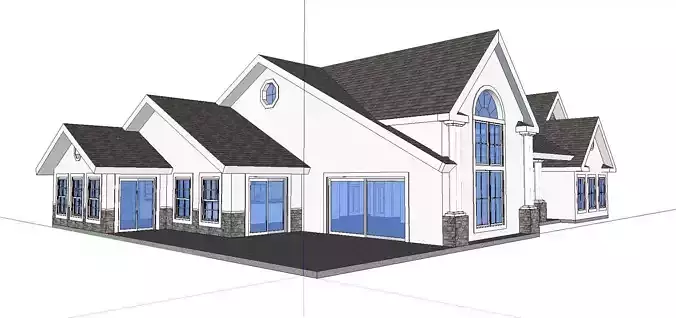 Nobility-History-Castle-Villa-06 house in shape of triangle