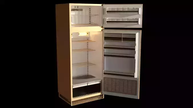 Vintage Refrigerator