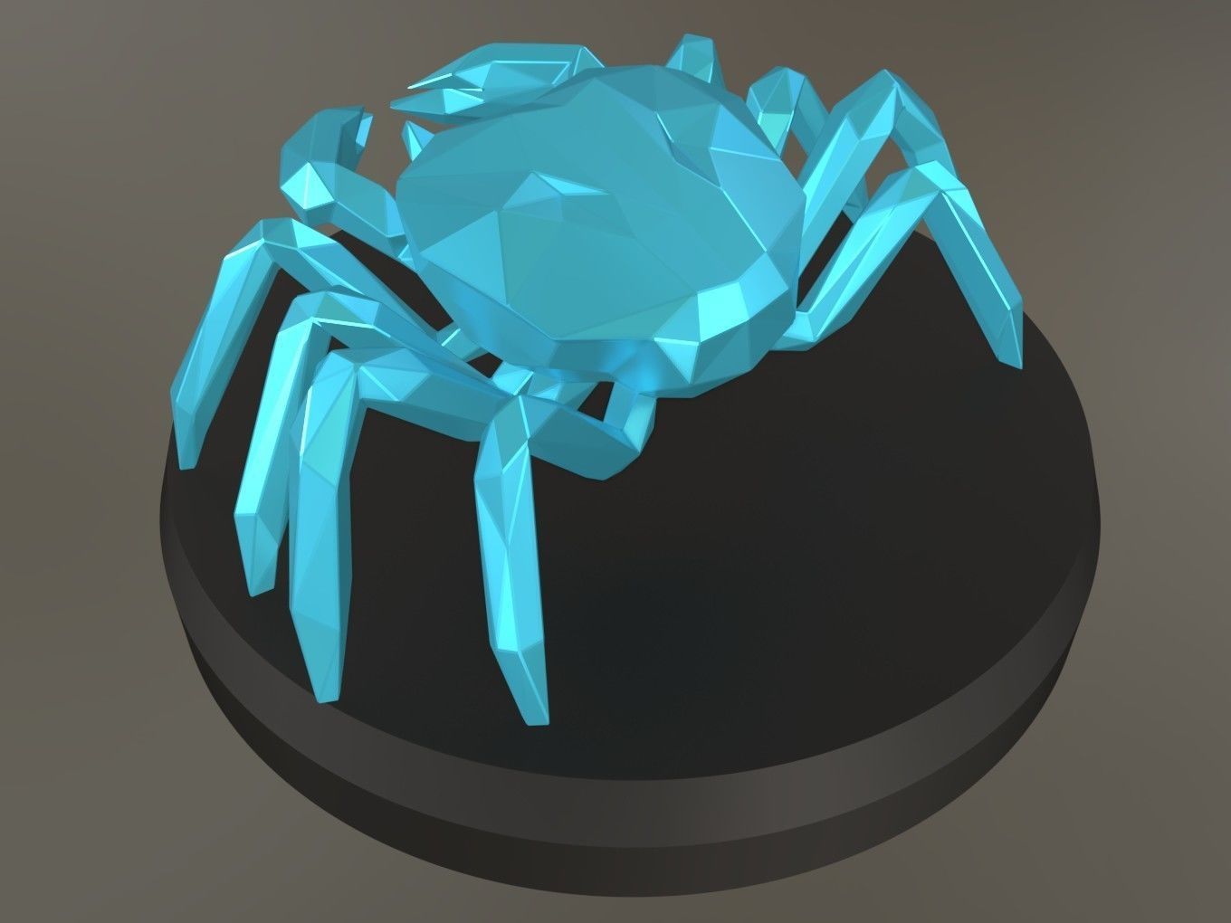 Poly Crab 3D print model_6