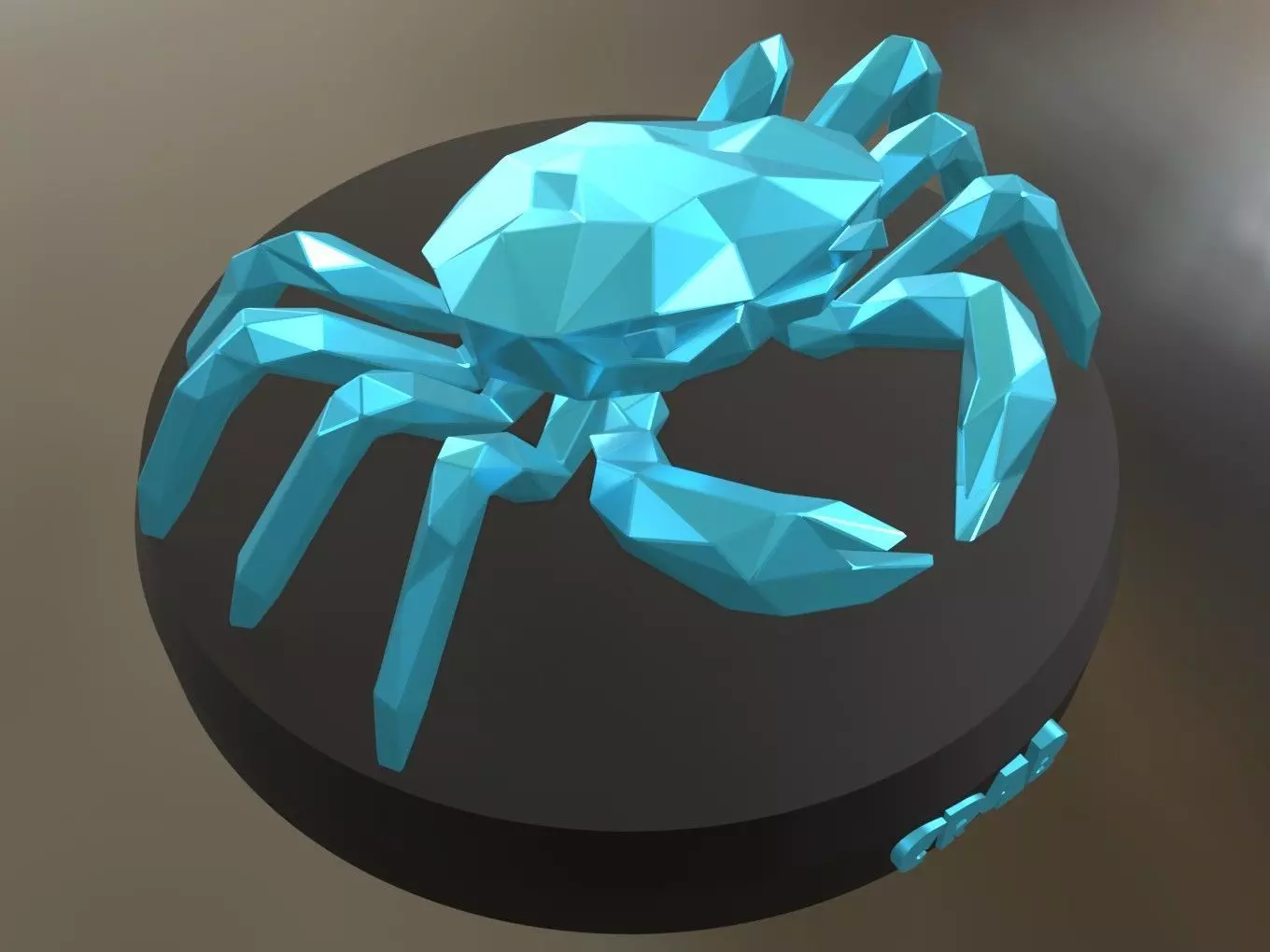 Poly Crab 3D print model_0