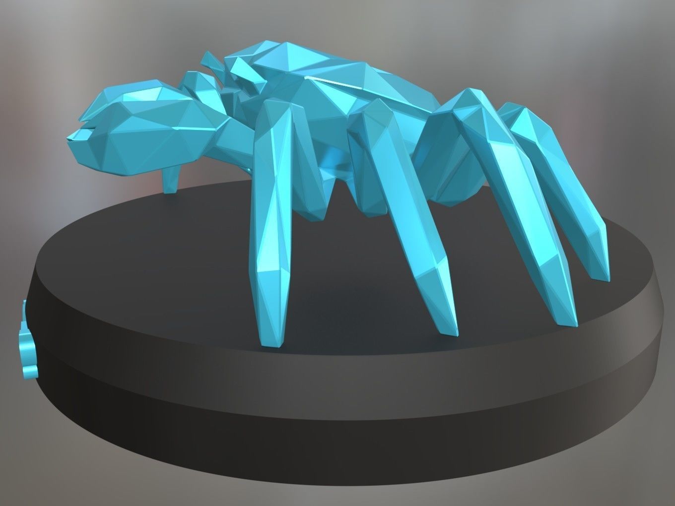 Poly Crab 3D print model_5