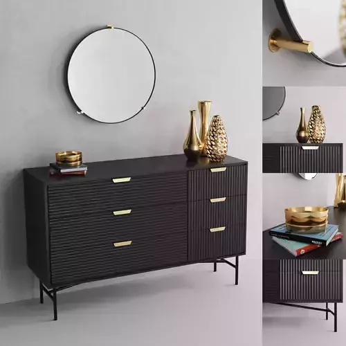 Haines Wide Chest of Drawers