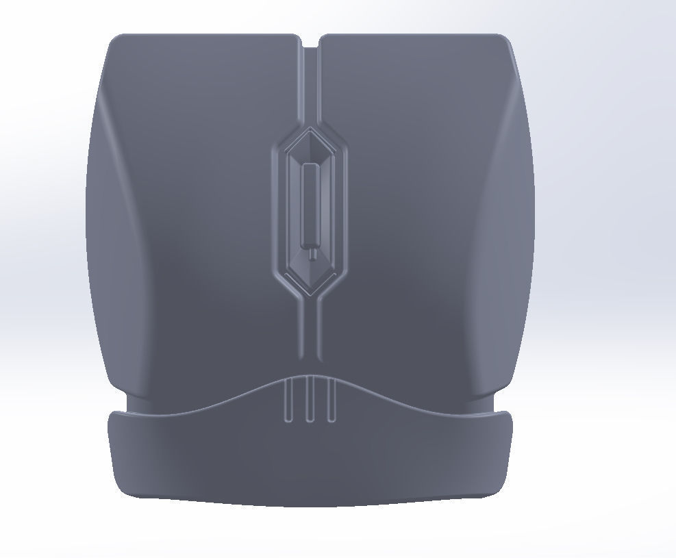 Star Wars The Mandalorian Bo-Katan Chestplate Printable Model 3D print model_4