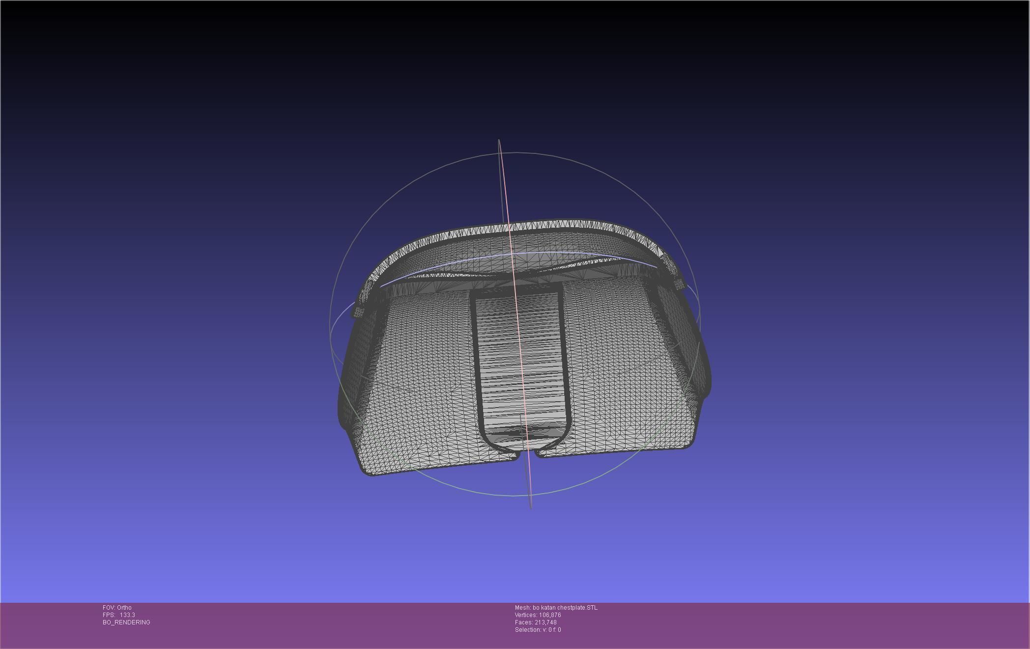 Star Wars The Mandalorian Bo-Katan Chestplate Printable Model 3D print model_67