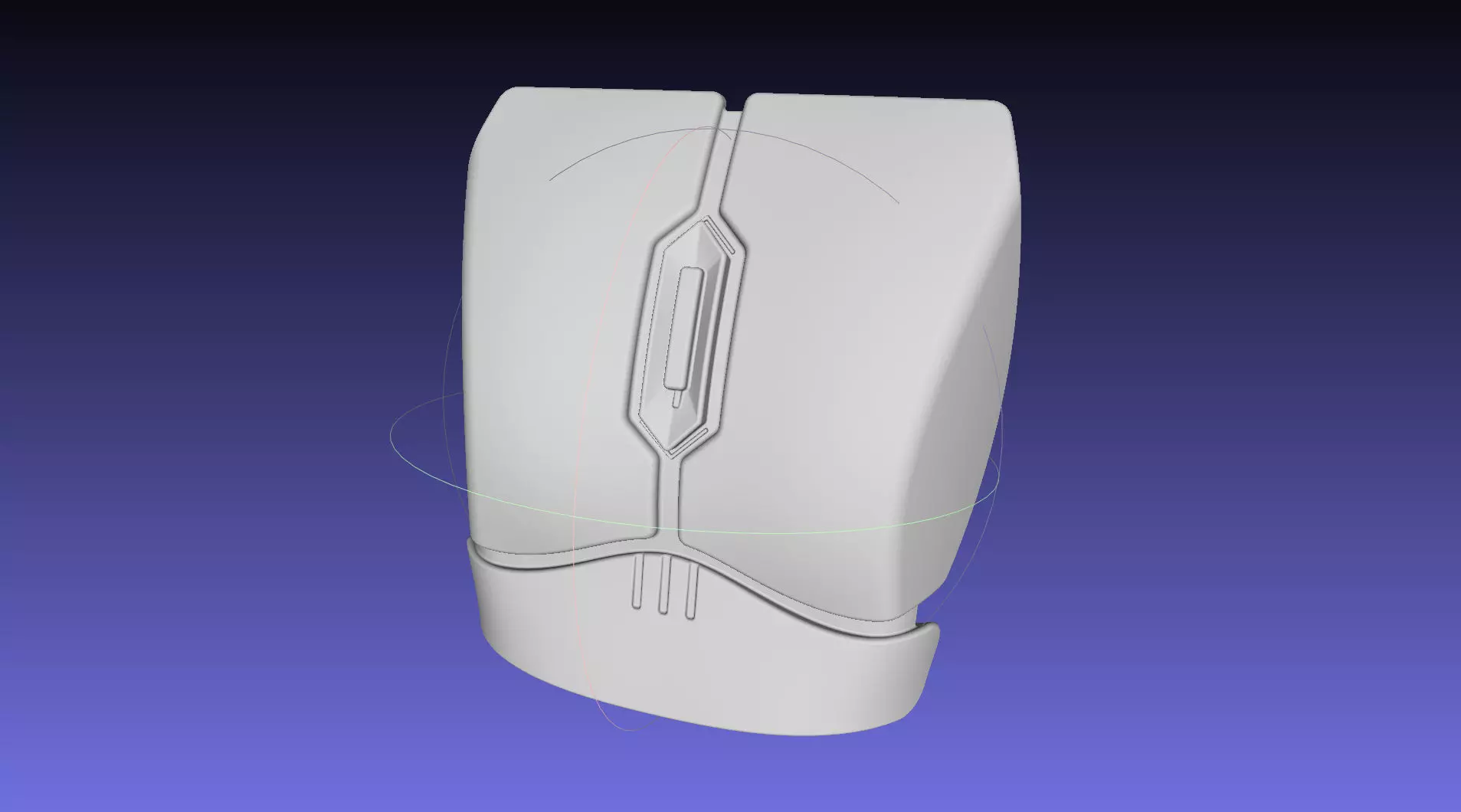 Star Wars The Mandalorian Bo-Katan Chestplate Printable Model 3D print model_0