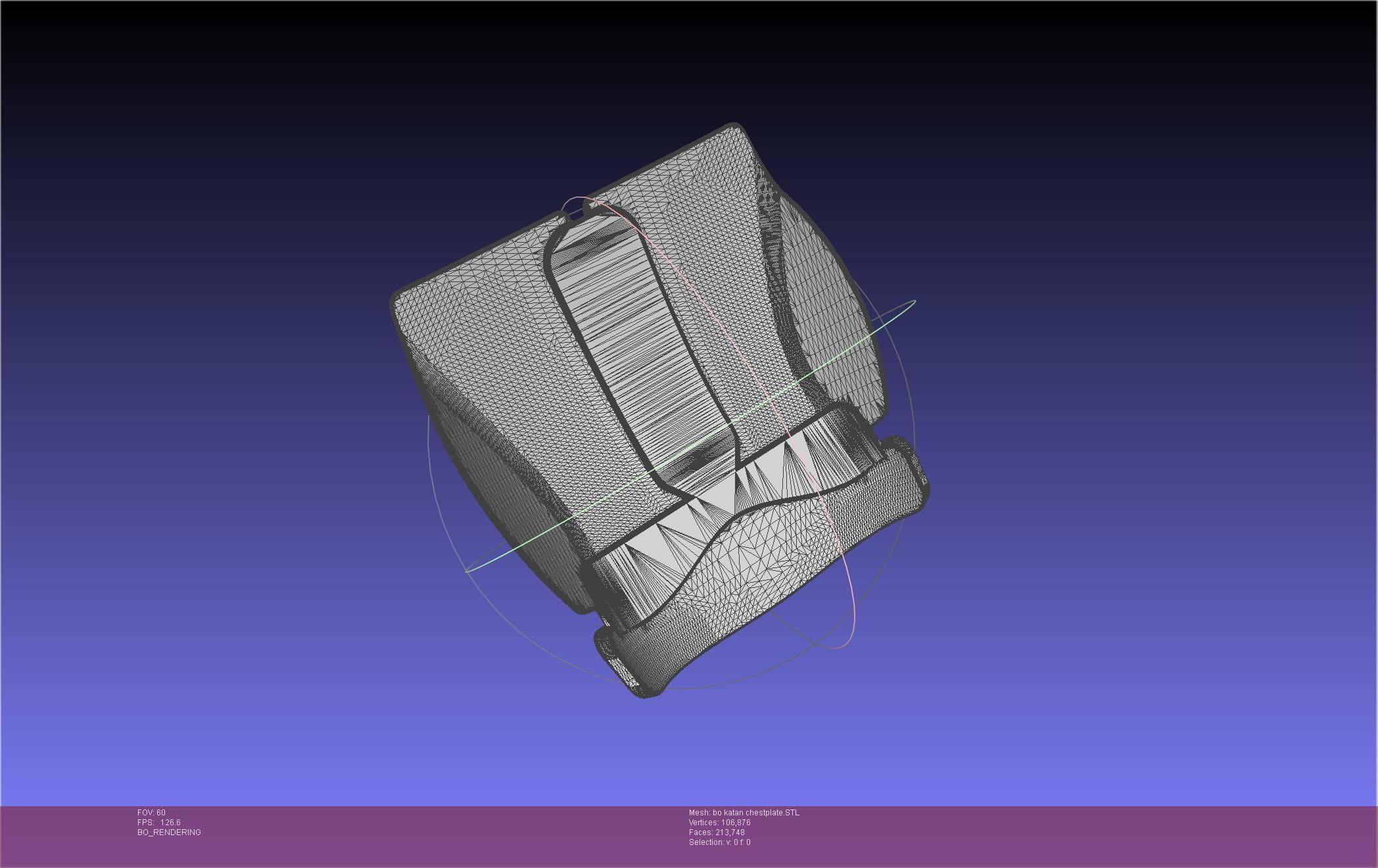 Star Wars The Mandalorian Bo-Katan Chestplate Printable Model 3D print model_53
