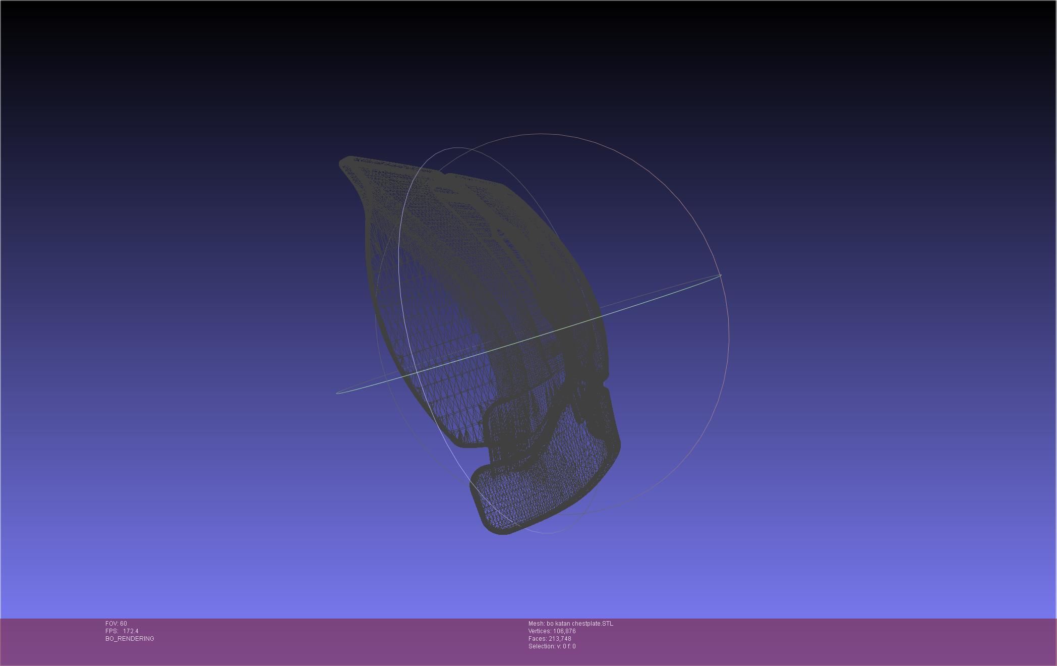 Star Wars The Mandalorian Bo-Katan Chestplate Printable Model 3D print model_51