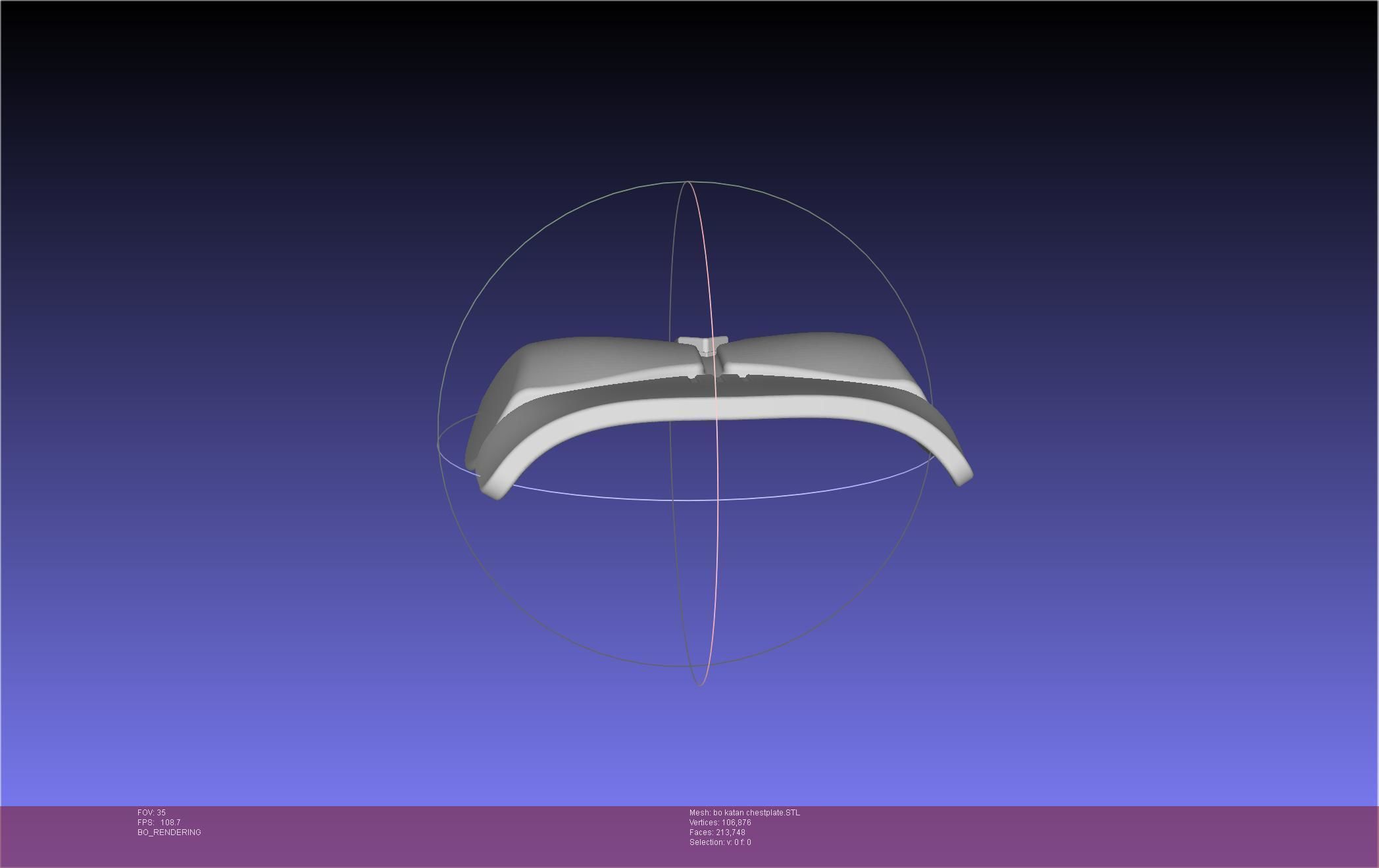 Star Wars The Mandalorian Bo-Katan Chestplate Printable Model 3D print model_101