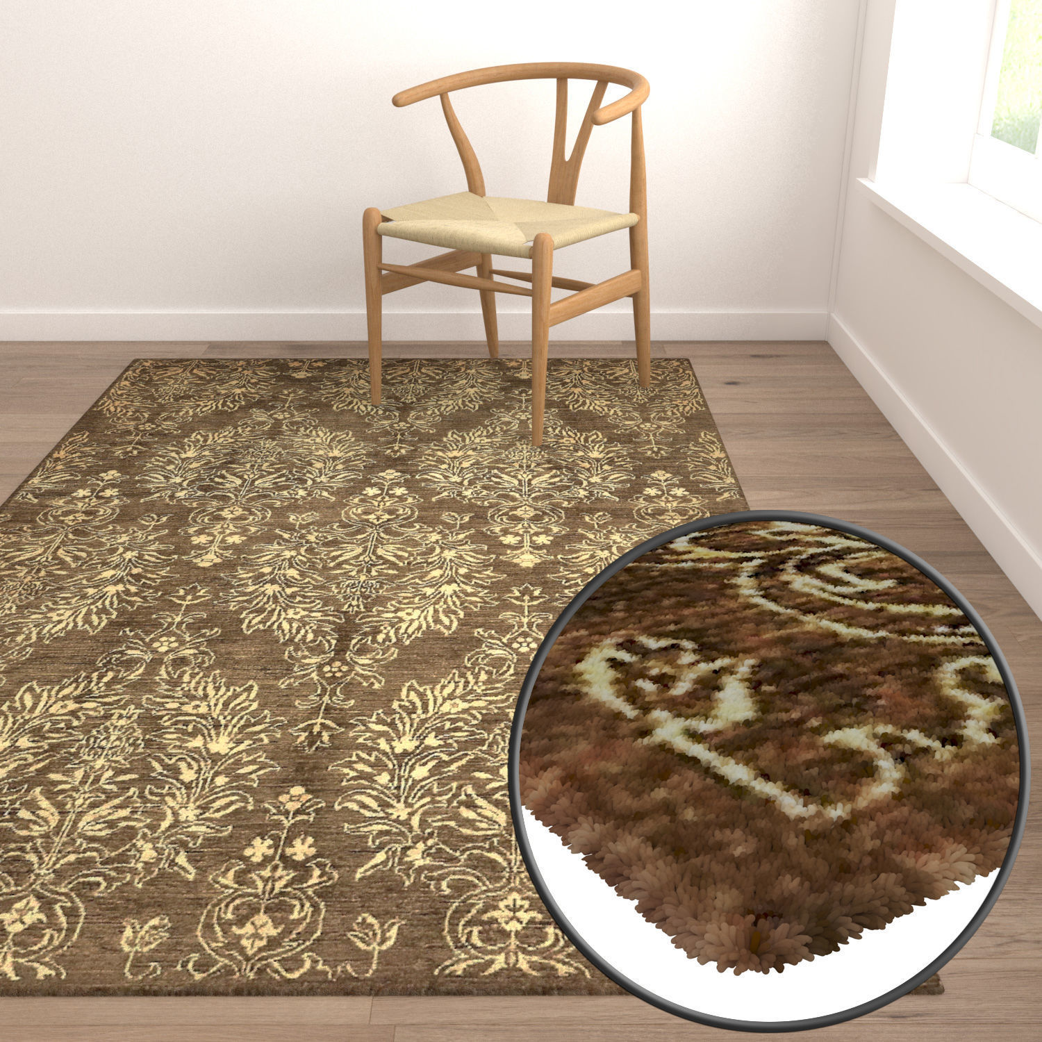 Rug Set 1929 3D model_5