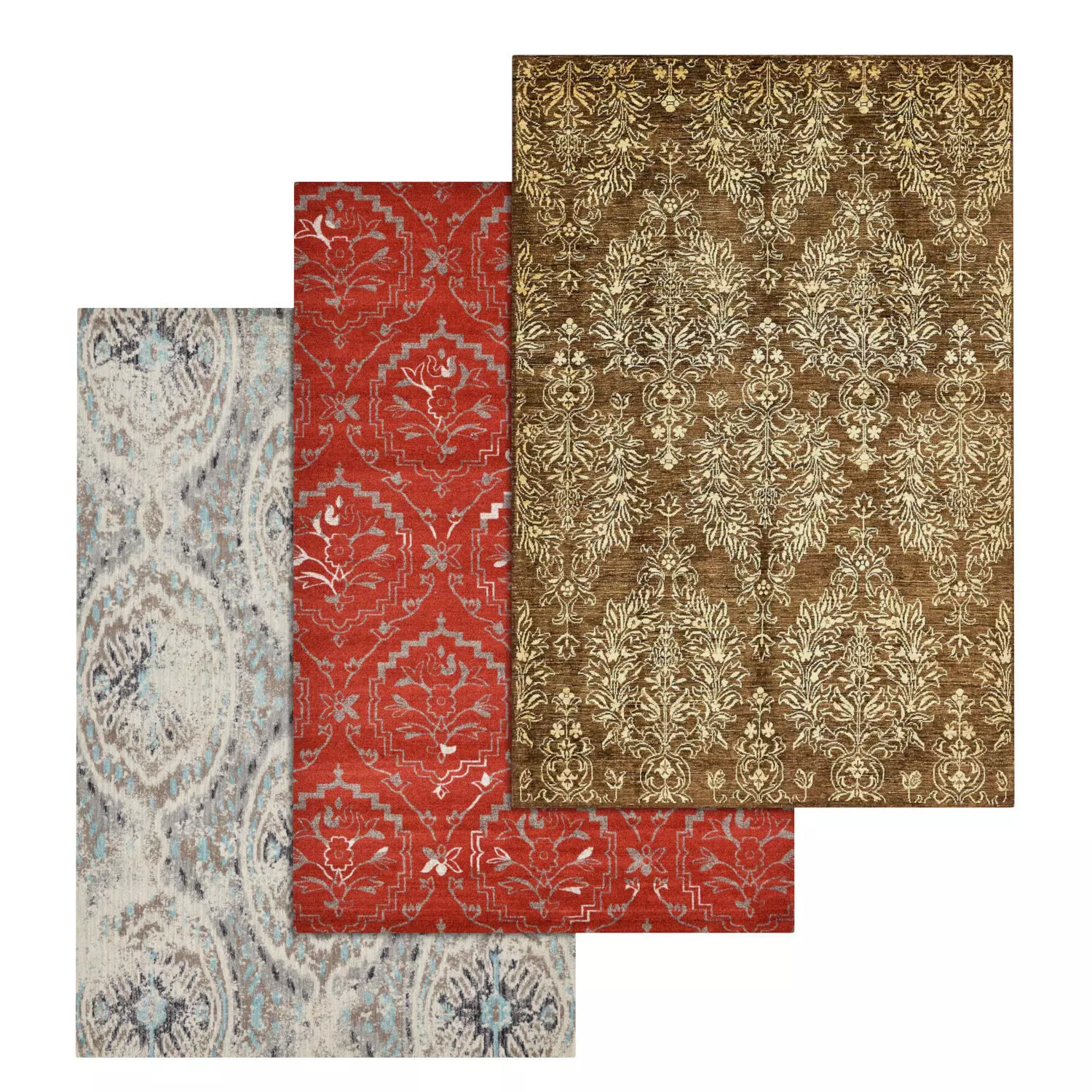 Rug Set 1929 3D model_0