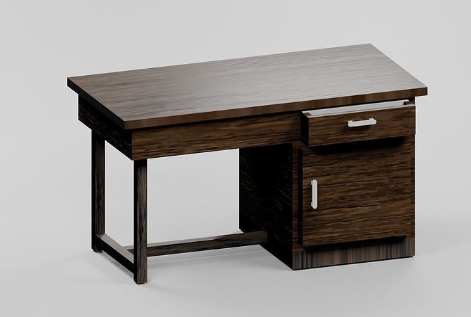 Simple Table Low-poly 3D model
