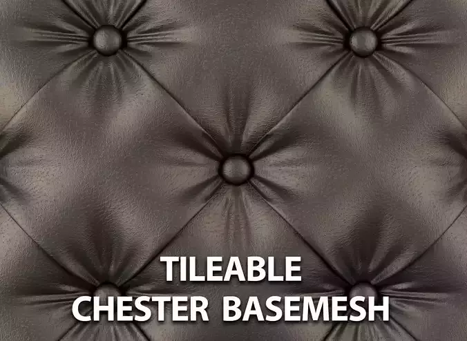 Tileable Chester Base 3D model