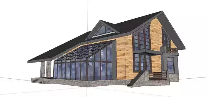 Nobility-History-Castle-Villa-029 house with roof and windows