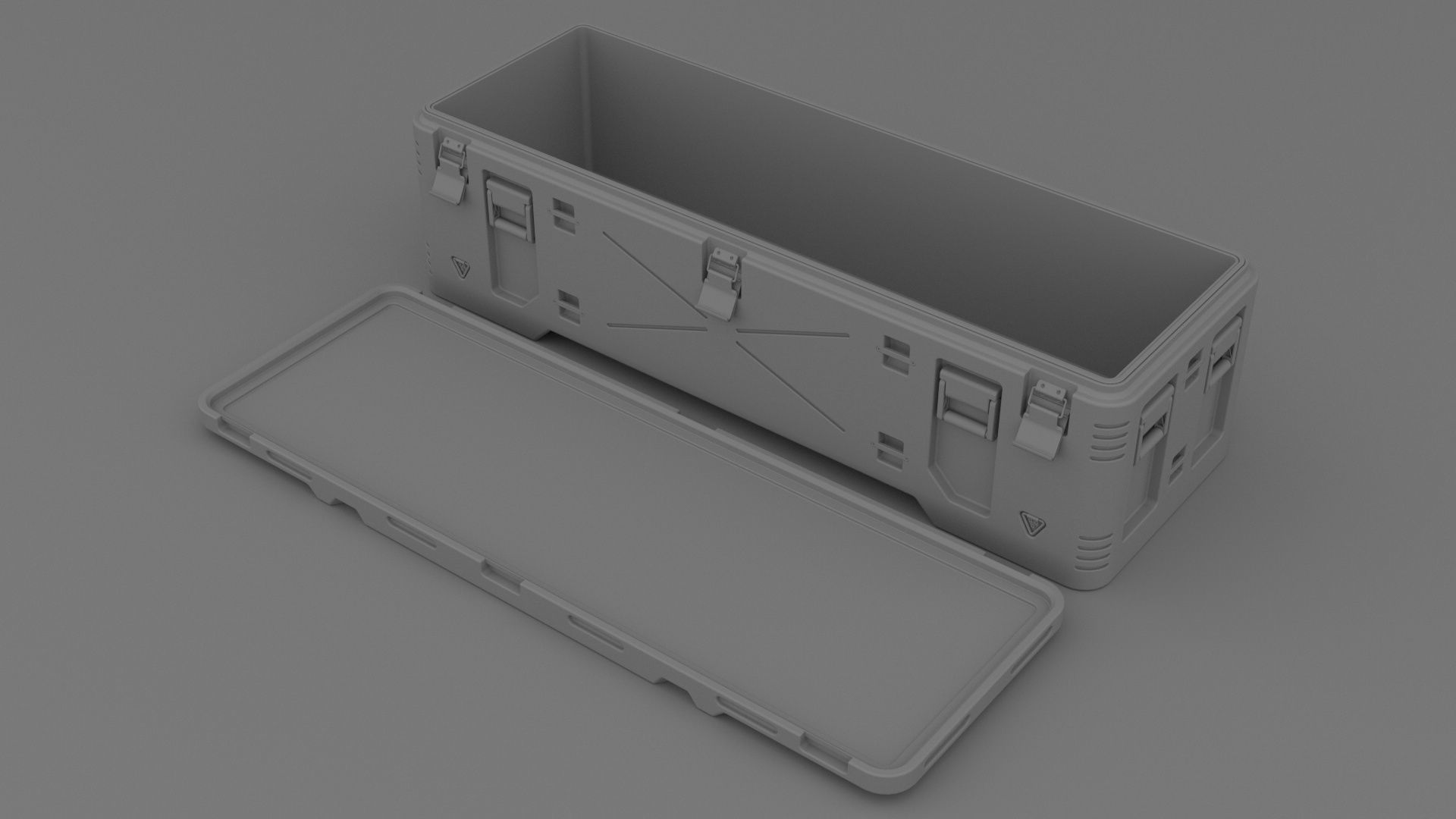 Sci-Fi Container 1 3D model_9