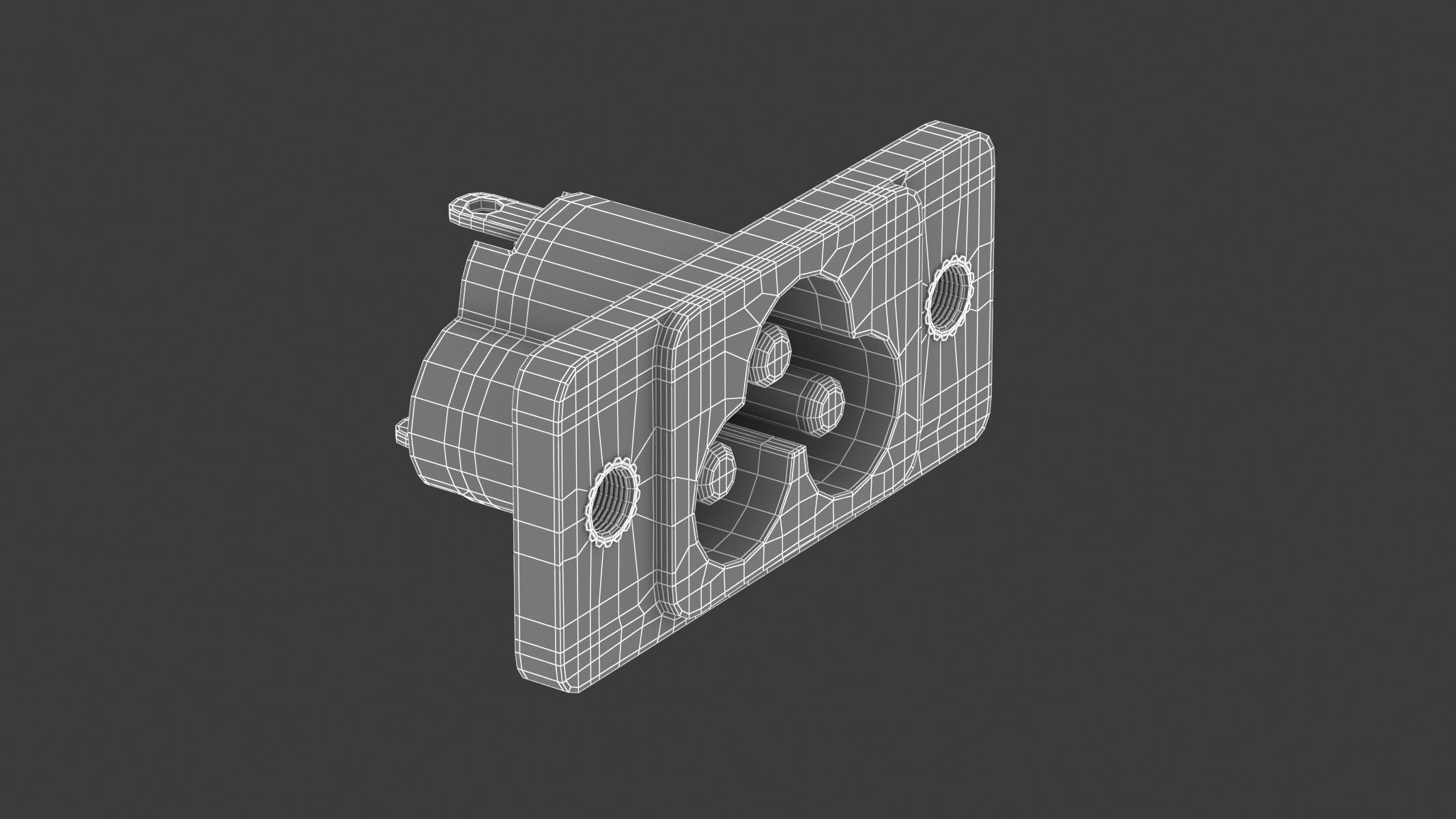 62 Electronics Kitbash Plug Connector 3D model_77