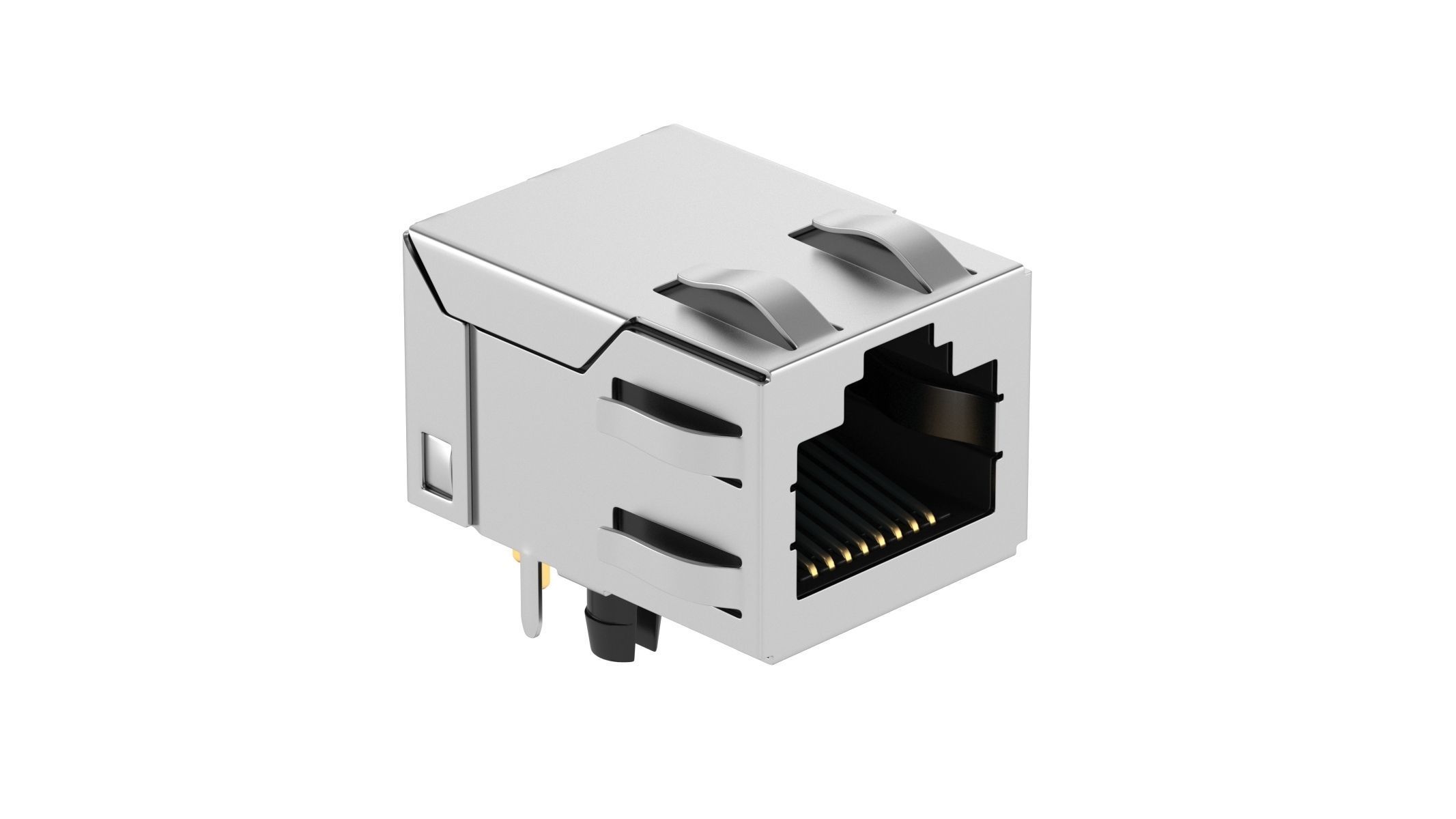 62 Electronics Kitbash Plug Connector 3D model_56