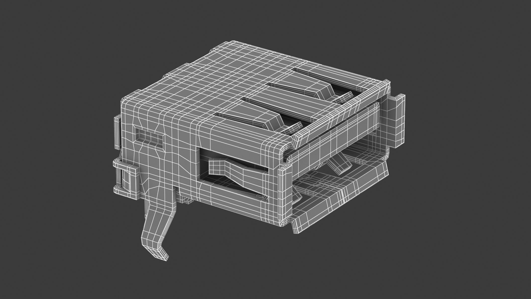62 Electronics Kitbash Plug Connector 3D model_113