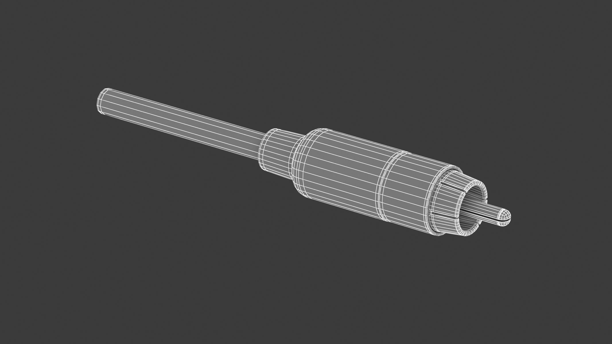 62 Electronics Kitbash Plug Connector 3D model_23