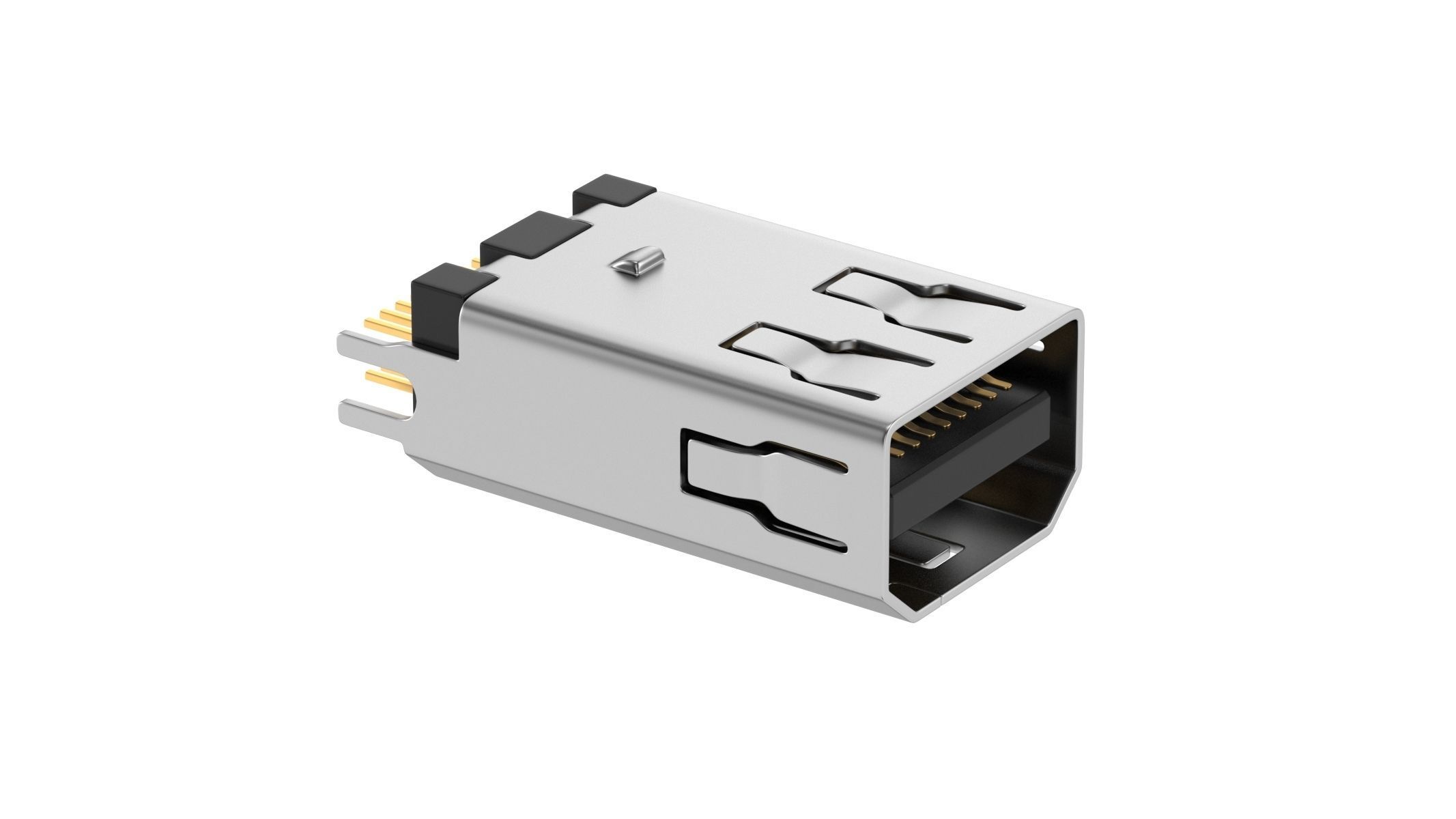 62 Electronics Kitbash Plug Connector 3D model_78