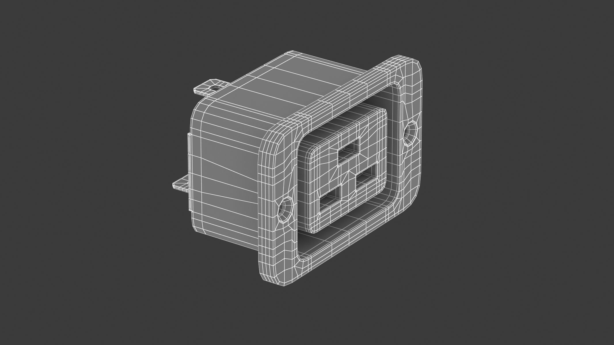 62 Electronics Kitbash Plug Connector 3D model_75